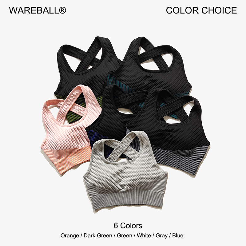 Running Belt - WAREBALL Bra olahraga Yoga 6 warna,
