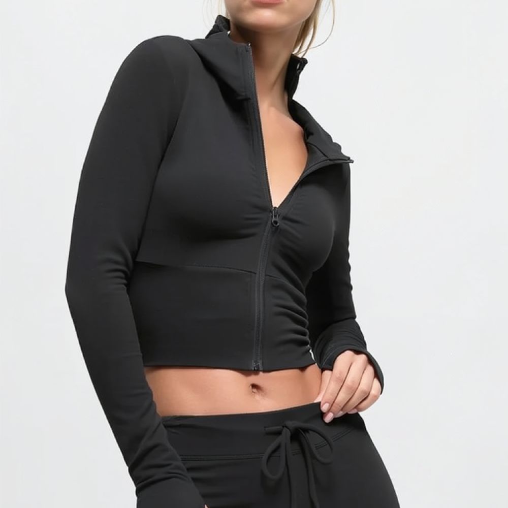Running Gear Junior - Setelan Pakaian Olahraga Wanita, Atasan Crop,