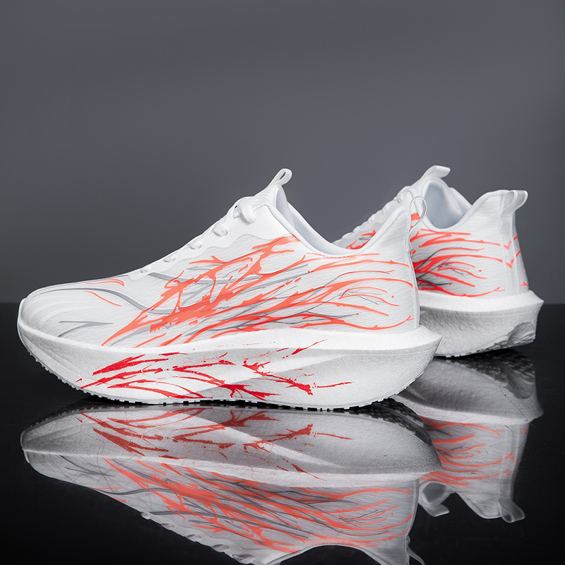 Running Shoes Men - Sepatu Lari Pria dengan Papan Karbon