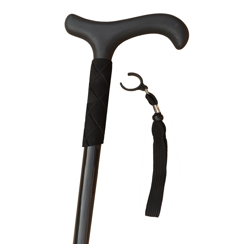 Trekking Pole Carbon - Tongkat Hiking Serat Karbon Ultralight, Tongkat