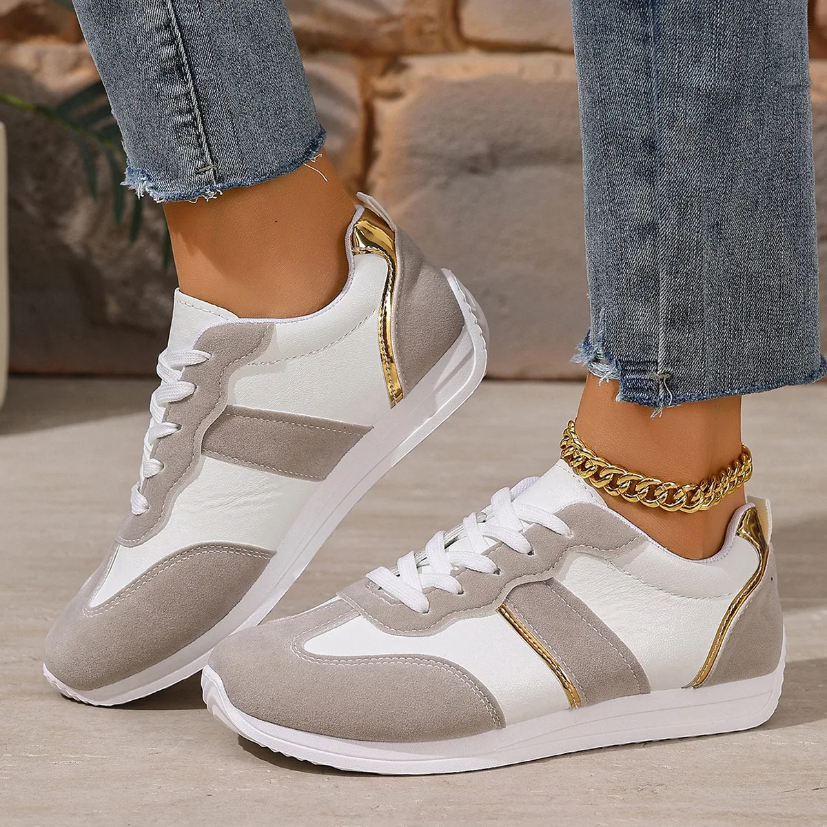Running Shoes Women - Sepatu Lari Wanita Model Kasual, Sol