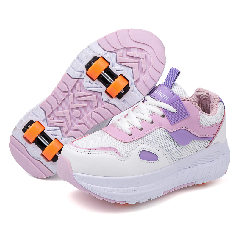 Running Shoes Men - Sepatu Roda untuk Anak-anak, 4 Roda,