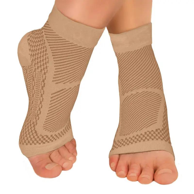 Sports Socks - Penyangga Pergelangan Kaki Olahraga, Lengan Kompresi,
