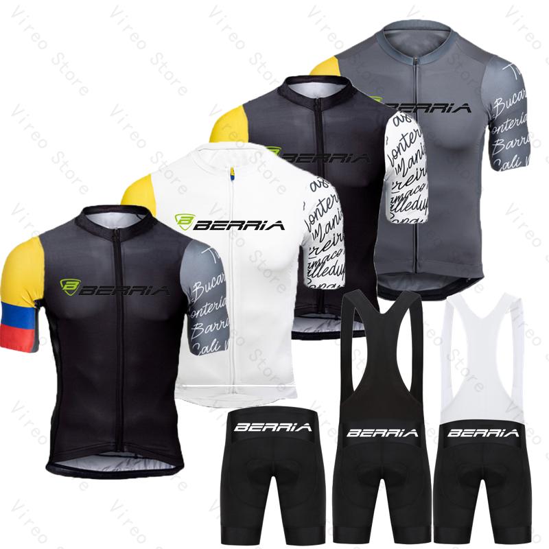 Race Bib - BERRIA Set Jersey Bersepeda Musim Panas