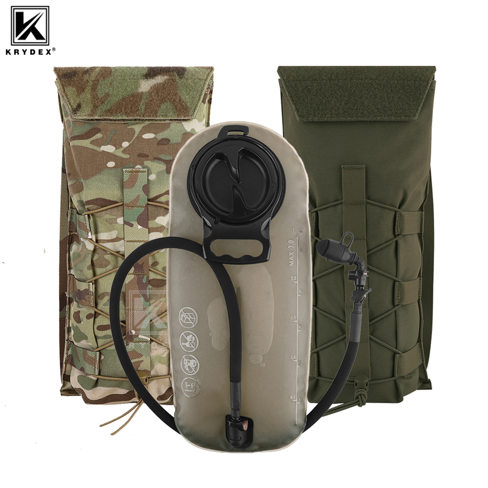 Hydration Vest - KRYDEX Taktis 3L Hidrasi Molle Pack