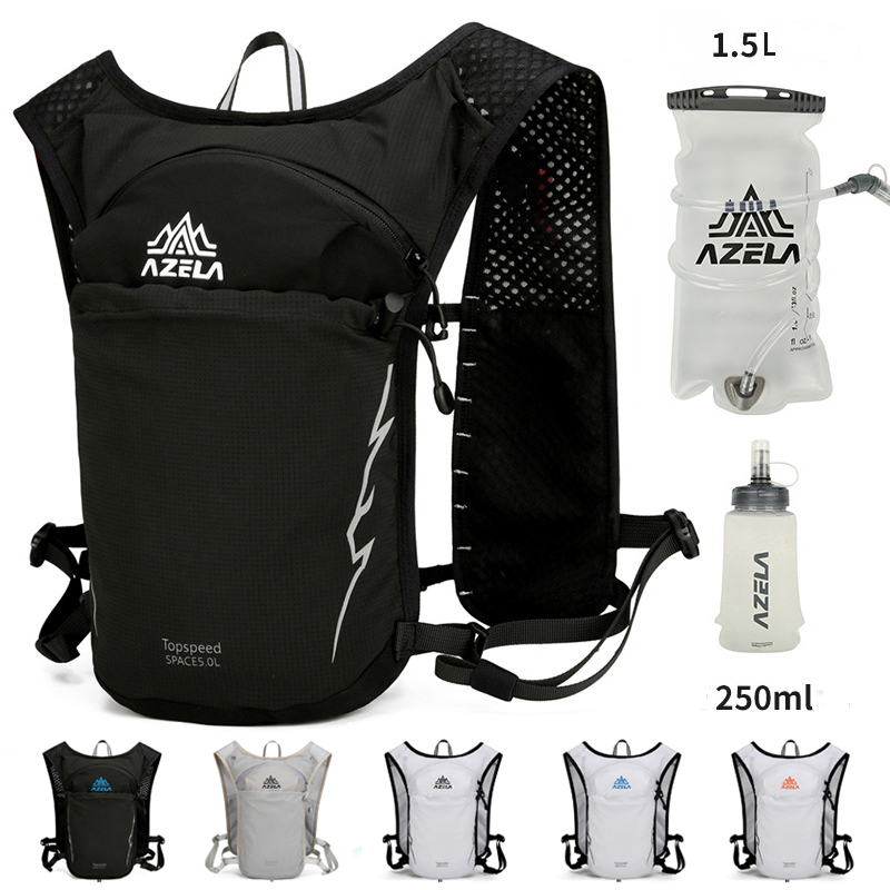 Hydration Vest - 5L Ransel Ultraringan Lari Jejak Luar