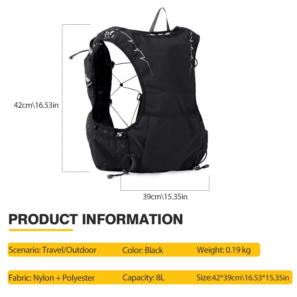 NEWBOLER Ransel Lari Luar Ruan - Hydration Vest ulasan dan harga