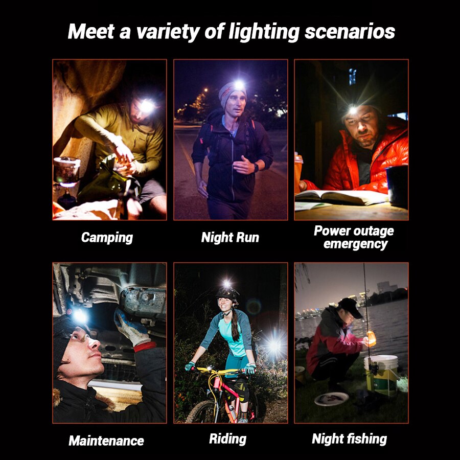 Lampu Kepala LED Hands-Free ya - Running Headlamp ulasan dan harga