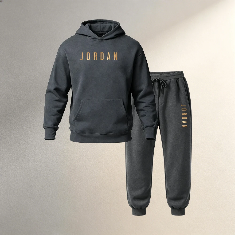 Pakaian Pria 2 Potong Hoodie P - Joggers Pants ulasan dan harga