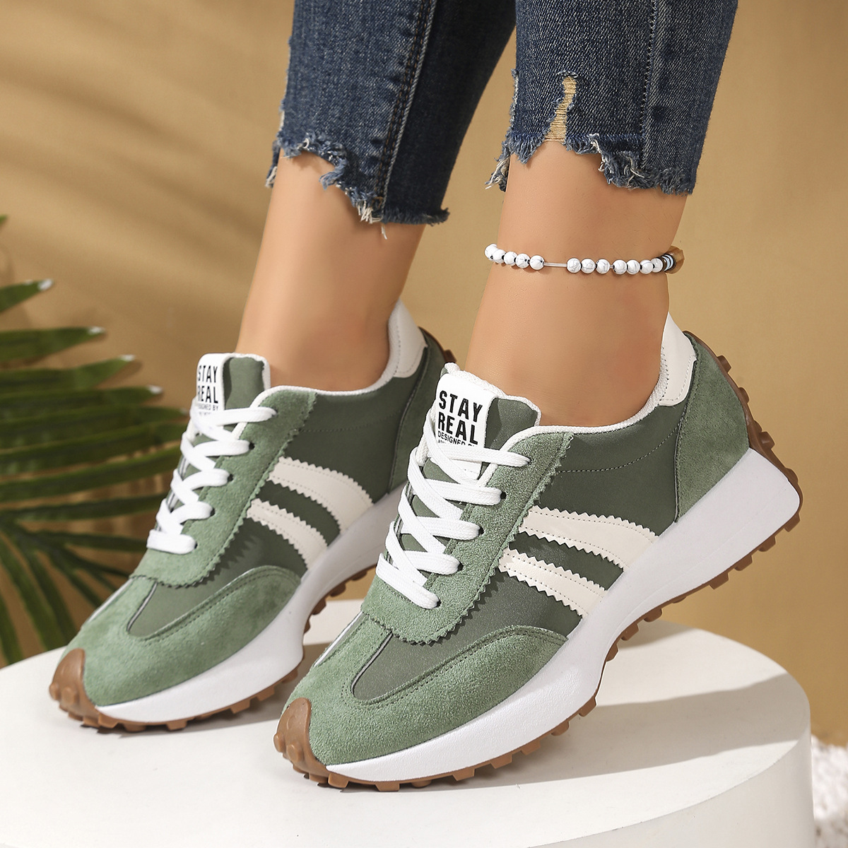 Sepatu Sneakers Wanita Desaine - Running Shoes Women ulasan dan harga