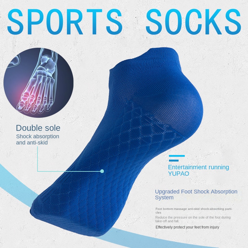 Kaos Kaki Olahraga Pria, Kaos  - Sports Socks ulasan dan harga