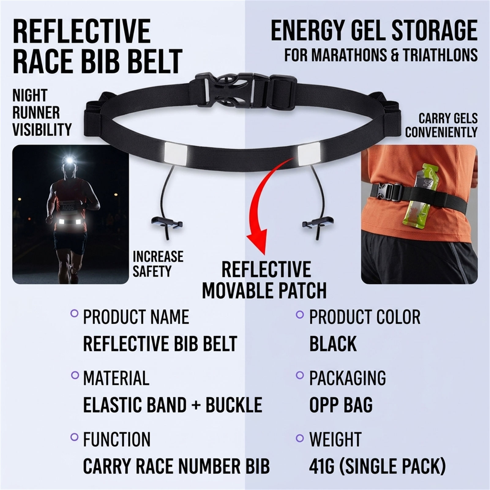 Sabuk Bib Balap Reflektif untu - Race Bib ulasan dan harga
