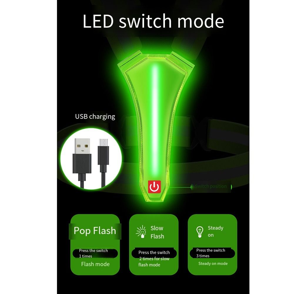 Rompi Reflektif LED yang Dapat - Running Visibility Gear ulasan dan harga