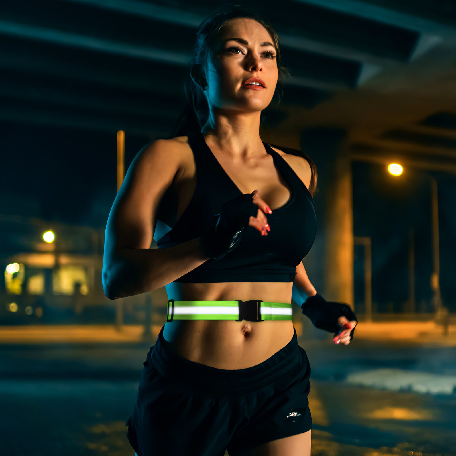 Pita Reflektif Warna Hijau Flu - Running Visibility Gear ulasan dan harga
