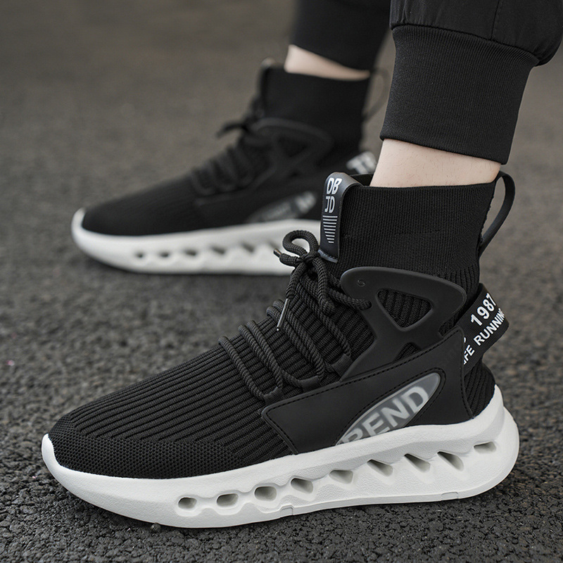 Sepatu Kaus Kaki Tinggi Pria T - Running Shoes Men ulasan dan harga