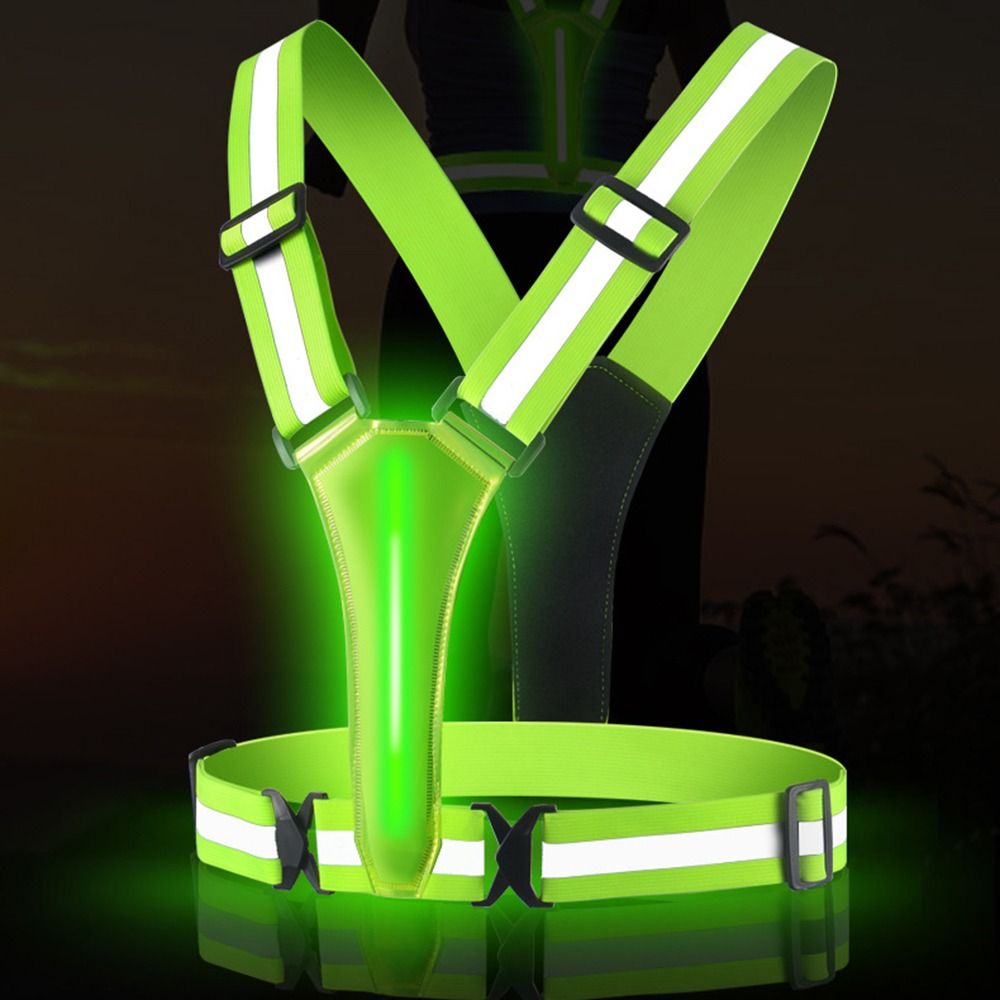 Rompi Reflektif LED yang Dapat - Running Visibility Gear ulasan dan harga