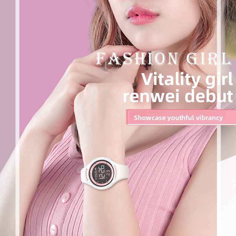 Jam Tangan LED Silikon Tahan A - Running Watch ulasan dan harga