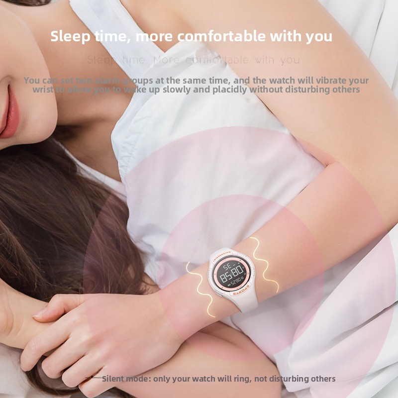 Jam Tangan LED Silikon Tahan A - Running Watch ulasan dan harga
