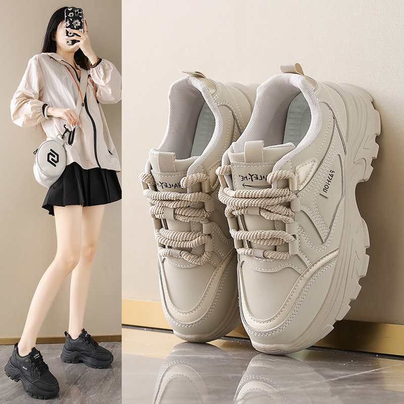 Sepatu Kulit Wanita Model Low- - Running Shoes Women ulasan dan harga