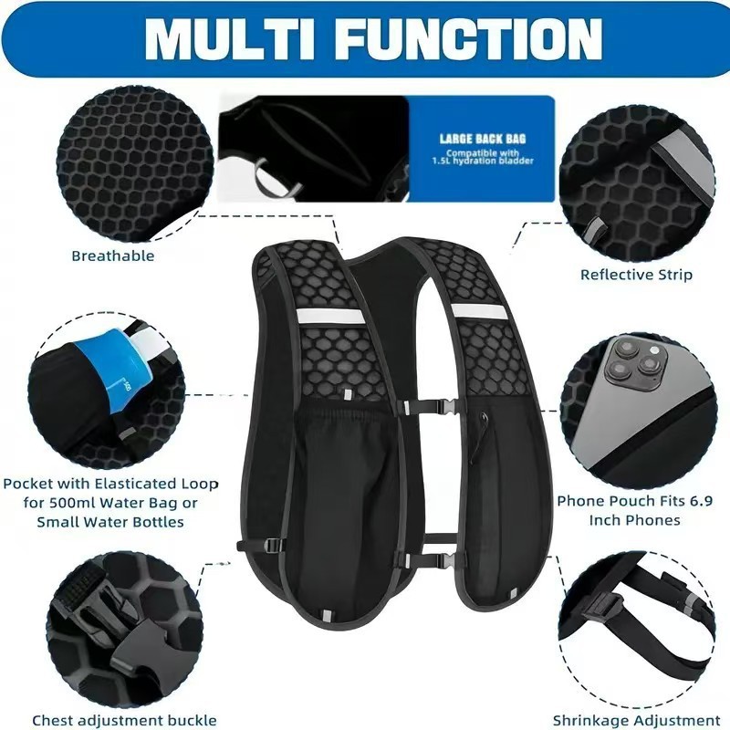 Rompi Hidrasi Lari untuk Wanit - Hydration Vest ulasan dan harga