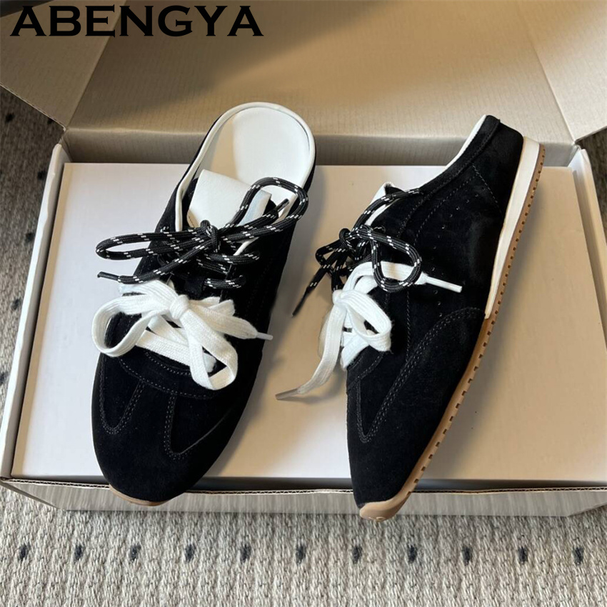 Sandal Datar Kasual Wanita den - Running Shoes Women ulasan dan harga