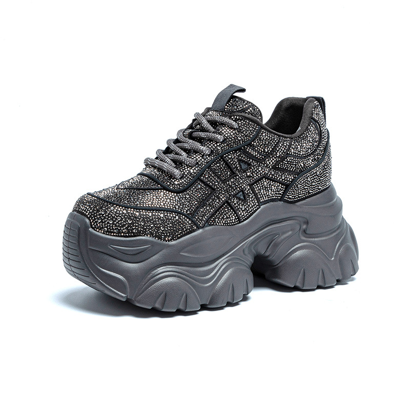Sepatu Sneakers Wanita Bertali - Running Shoes Women ulasan dan harga