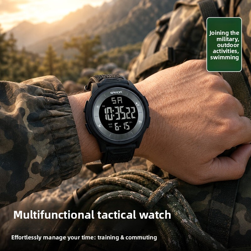 Jam Tangan Digital Taktis Mult - Running Watch ulasan dan harga