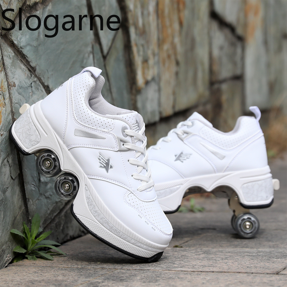 Sepatu Roda Deformasi 4 Roda W - Running Shoes Men ulasan dan harga