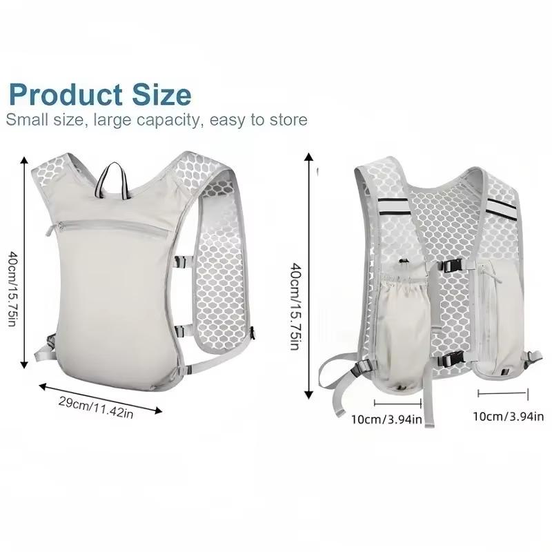 Rompi Lari dengan Tempat Botol - Hydration Vest ulasan dan harga