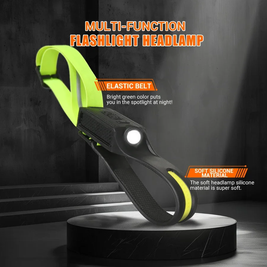 Lampu Depan LED USB Dapat Diis - Running Headlamp ulasan dan harga