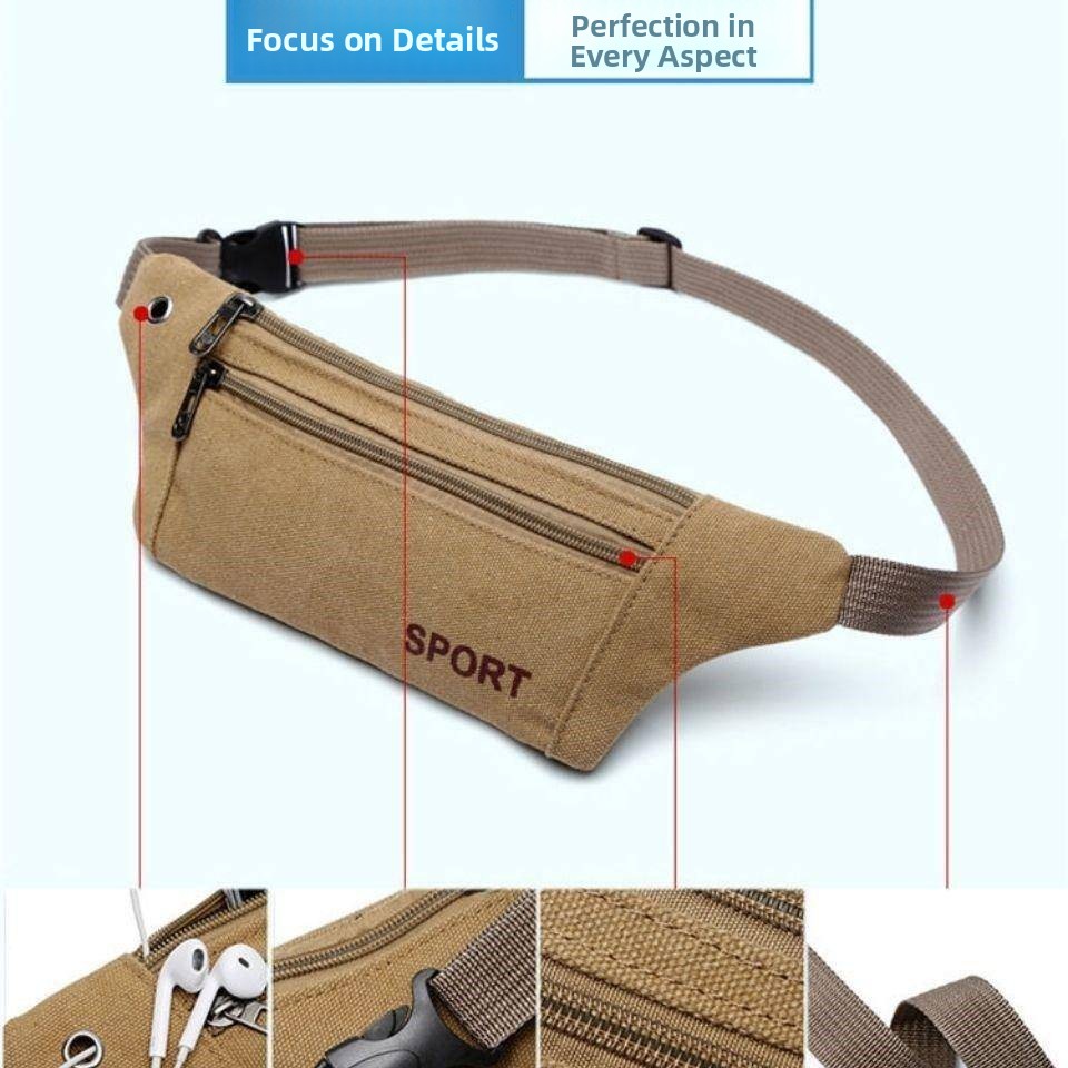 Tas Pinggang Lari Pria, Kanton - Running Belt ulasan dan harga