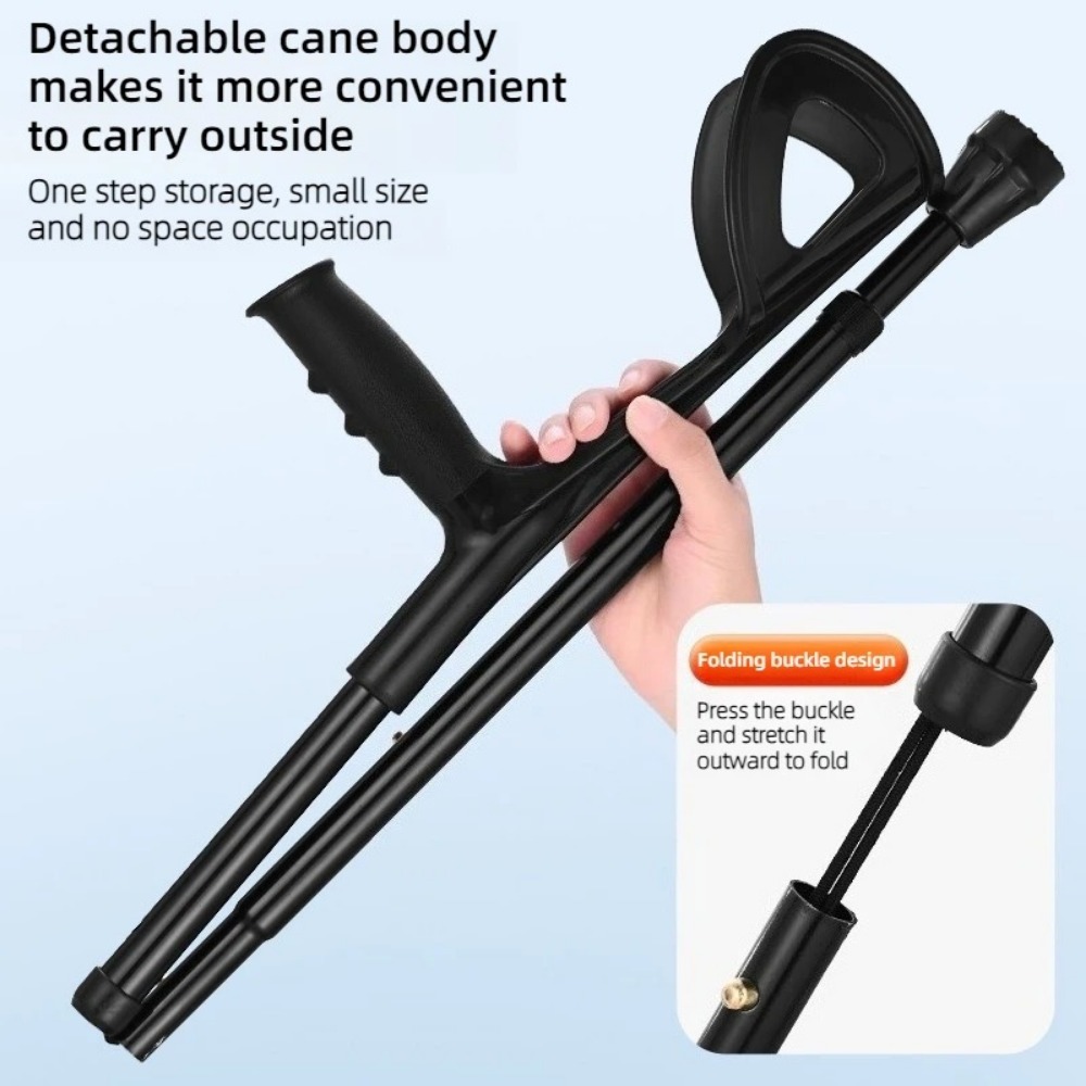 Kruk Lengan Ergonomis Lipat ya - Trekking Pole Carbon ulasan dan harga