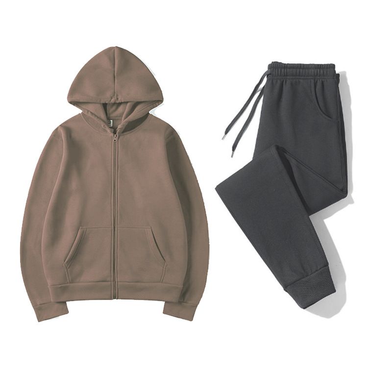 Setelan Hoodie Setengah Reslet - Joggers Pants ulasan dan harga