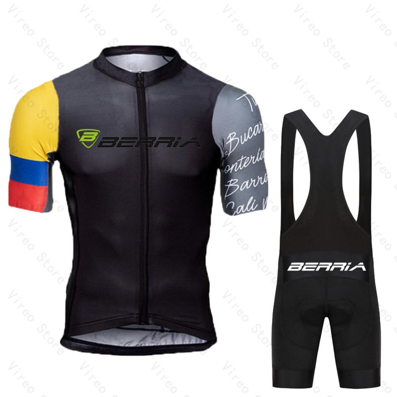 BERRIA Set Jersey Bersepeda Mu - Race Bib ulasan dan harga