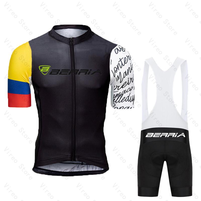 BERRIA Set Jersey Bersepeda Mu - Race Bib ulasan dan harga