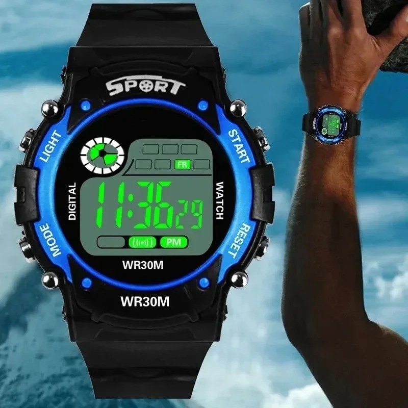 Jam Tangan Elektronik Anak Lak - Running Watch ulasan dan harga