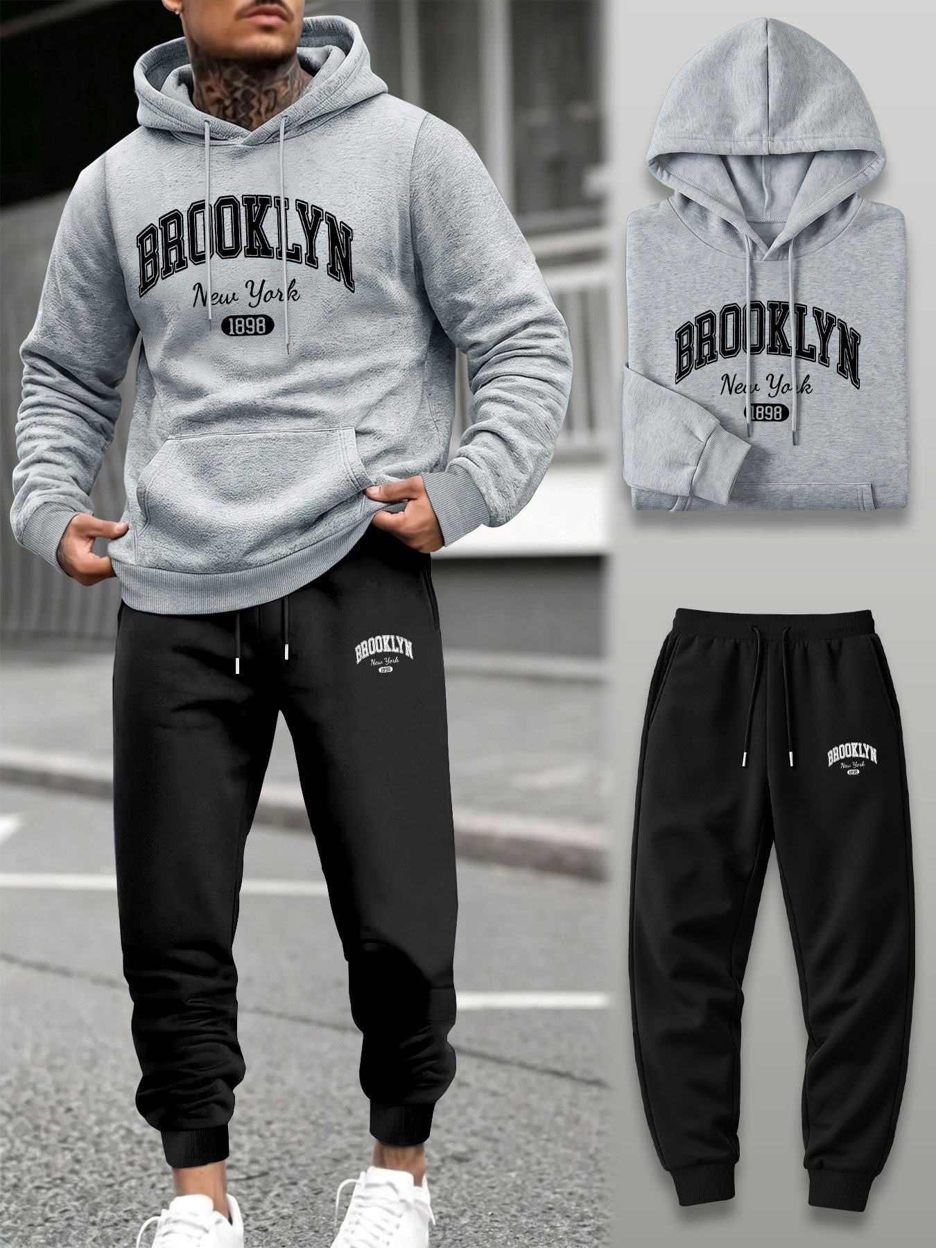 Setelan Olahraga Pria 2 Potong - Joggers Pants ulasan dan harga