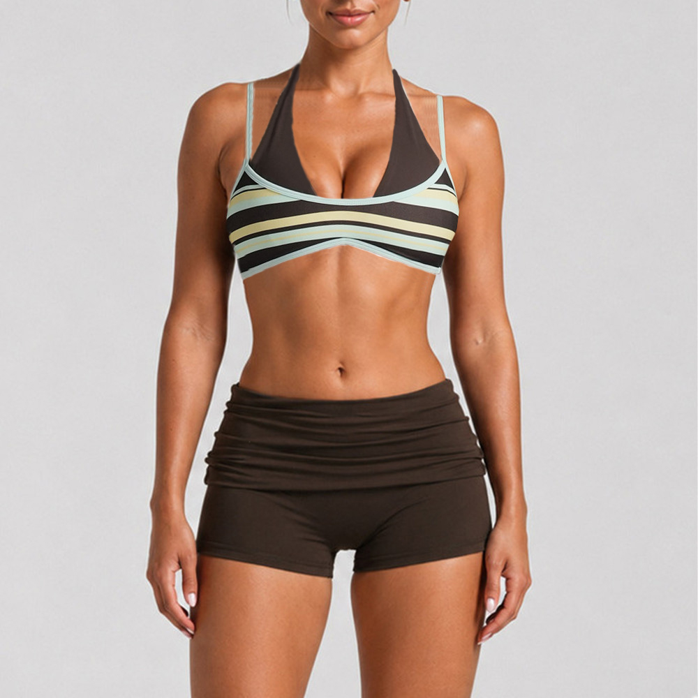 Bra Yoga Wanita Model Halter d - Running Belt ulasan dan harga