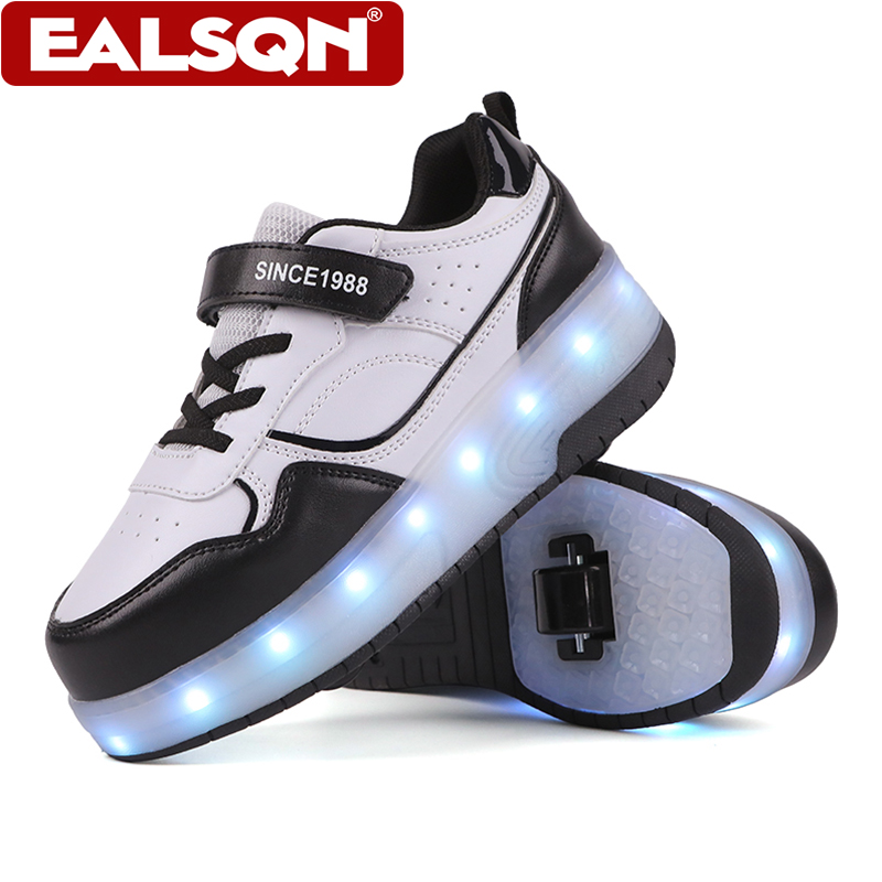 Sepatu Roda LED Anak-Anak Desa - Running Shoes Men ulasan dan harga