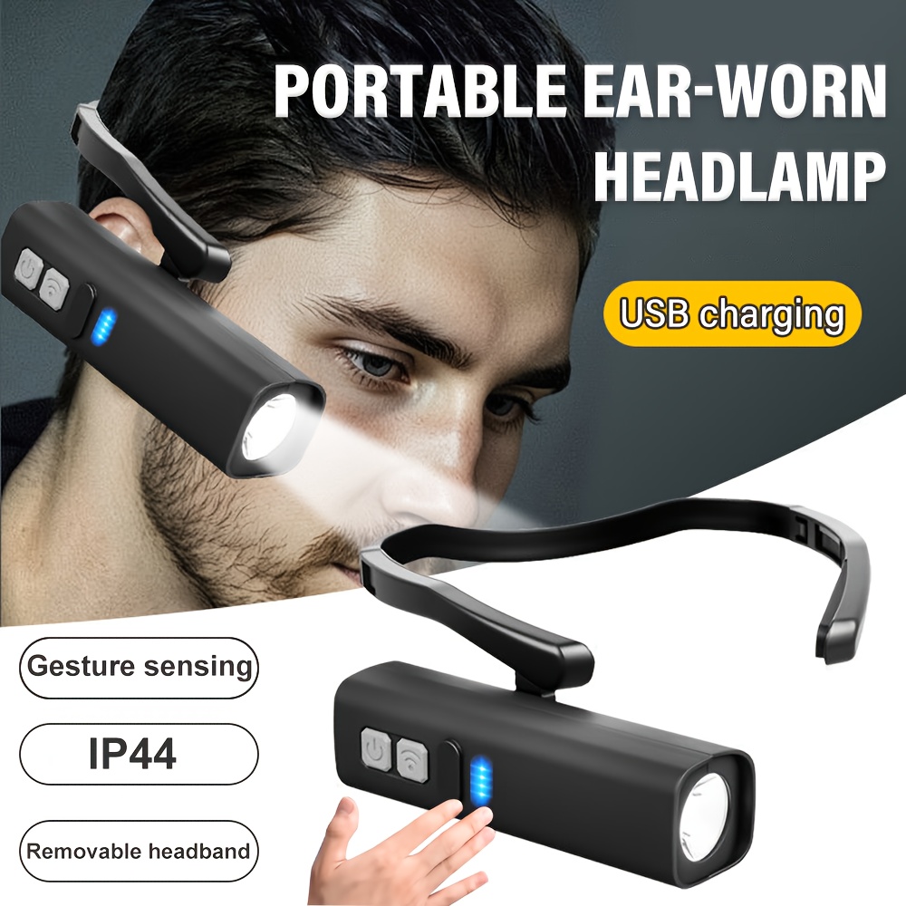 Lampu Kepala Jepit Telinga 202 - Running Headlamp ulasan dan harga