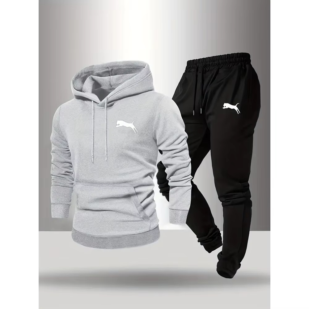 Setelan Hoodie & Celana Pria T - Joggers Pants ulasan dan harga