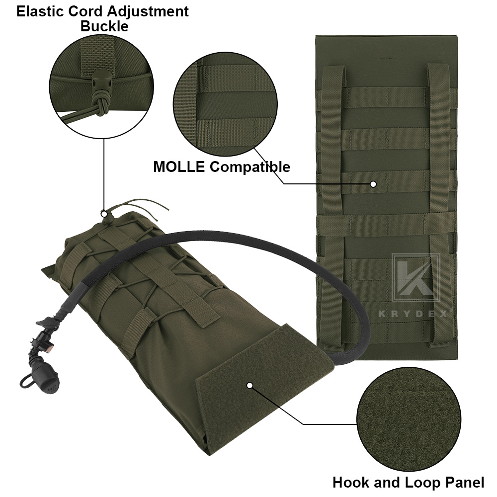 KRYDEX Taktis 3L Hidrasi Molle - Hydration Vest ulasan dan harga